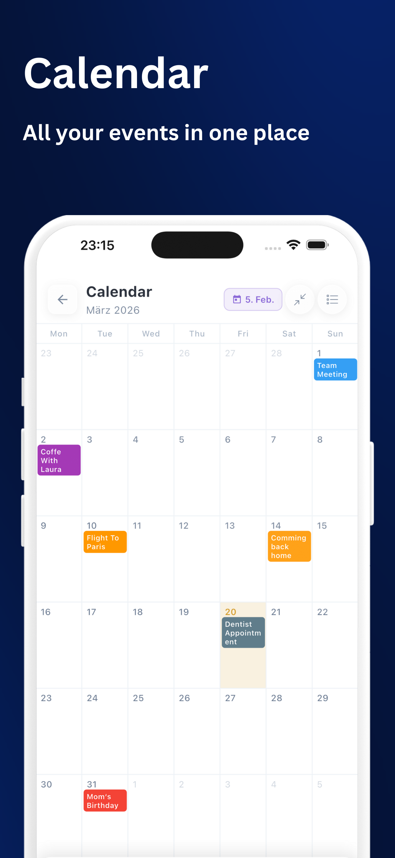 Calendar